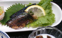 秋刀魚の香草焼き